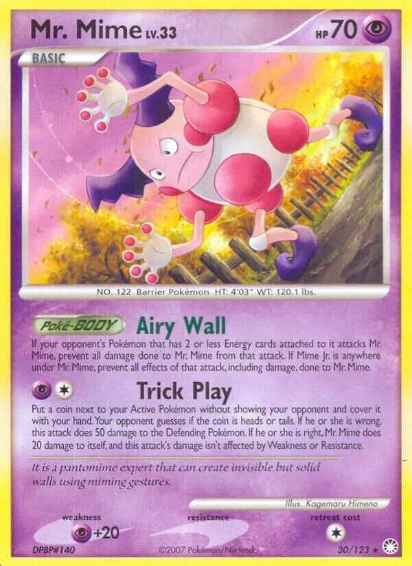 Mr. Mime 「MT 30/123」「EN」