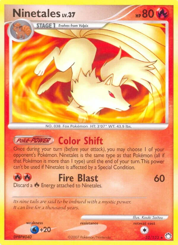 Ninetales 「MT 32/123」「EN」
