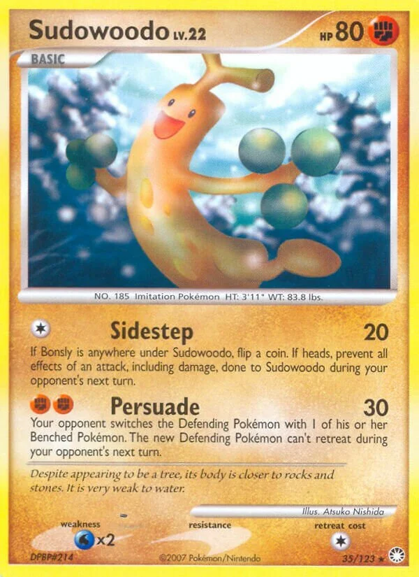 Sudowoodo 「MT 35/123」「EN」
