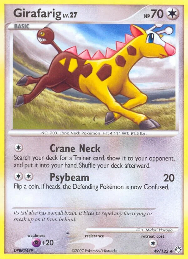 Girafarig 「MT 49/123」「EN」