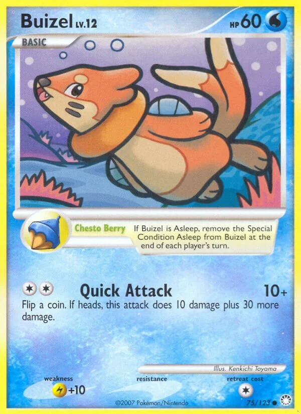 Buizel 「MT 75/123」「EN」