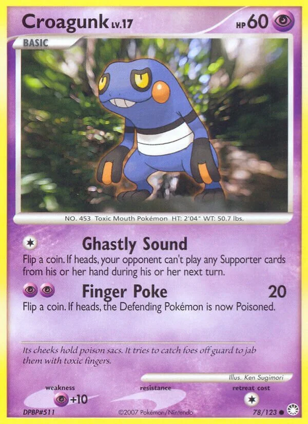 Croagunk 「MT 78/123」「EN」