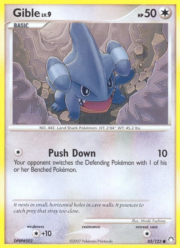 Gible 「MT 85/123」「EN」