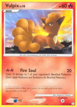 Vulpix 「MT 107/123」「EN」