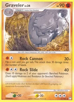 Graveler #51/123 · Pokémon