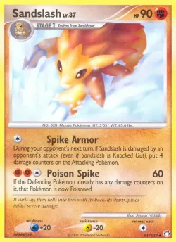 Sandslash #61/123 · Pokémon
