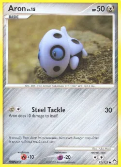 Aron #71/123 · Pokémon