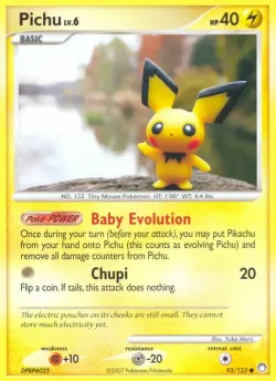 Pichu 「MT 93/123」「EN」
