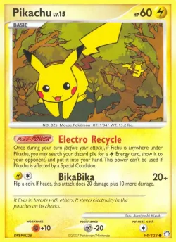 Pikachu 「MT 94/123」「EN」