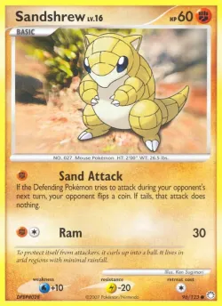 Sandshrew 「MT 96/123」「EN」