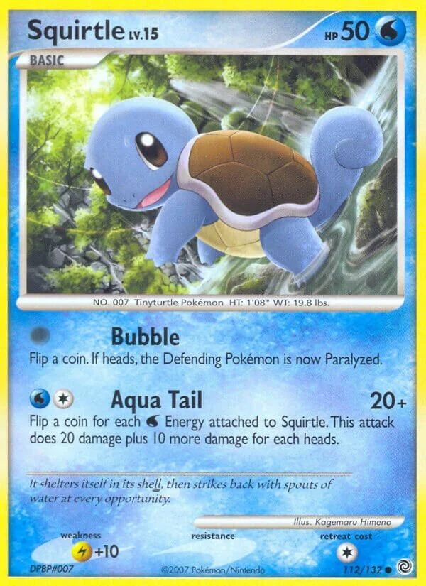 Squirtle 「SW 112/132」「EN」