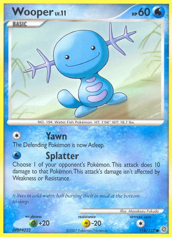 Wooper 「SW 118/132」「EN」