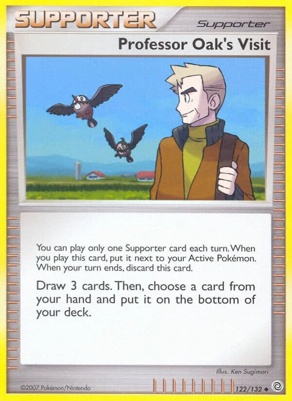Professor Oak's Visit 「SW 122/132」「EN」