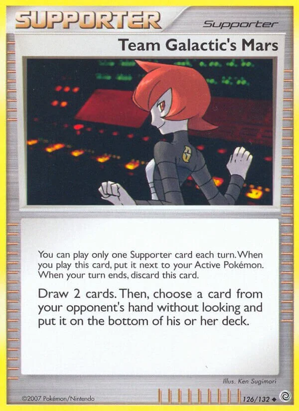 Team Galactic's Mars 「SW 126/132」「EN」