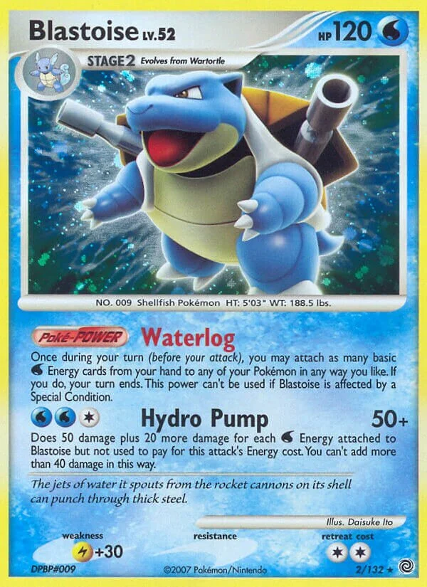 Blastoise 「SW 2/132」「EN」