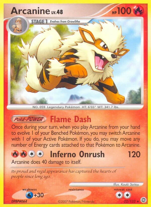 Arcanine 「SW 22/132」「EN」