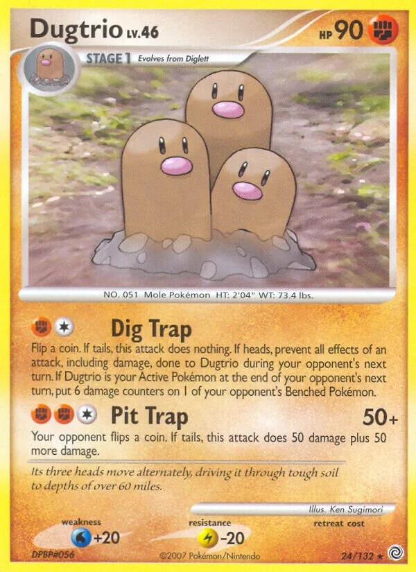 Dugtrio 「SW 24/132」「EN」