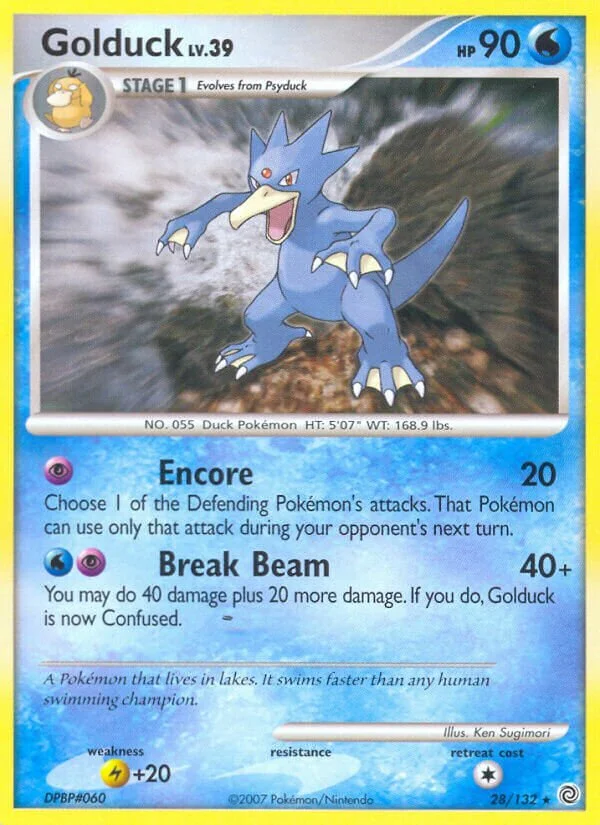 Golduck 「SW 28/132」「EN」