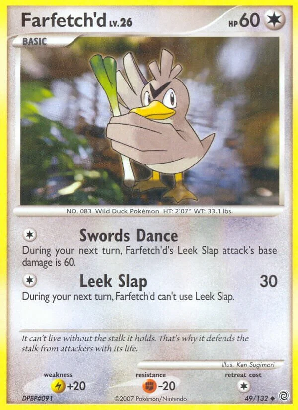 Farfetch'd 「SW 49/132」「EN」