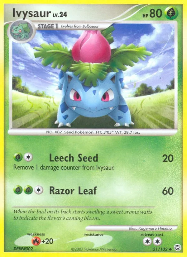 Ivysaur 「SW 51/132」「EN」