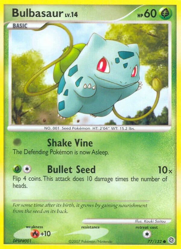 Bulbasaur 「SW 77/132」「EN」