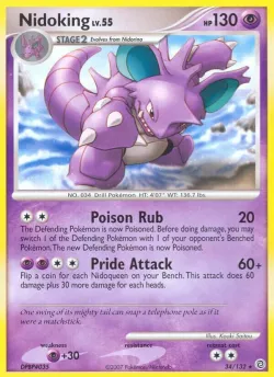 Nidoking #34/132 · Pokémon