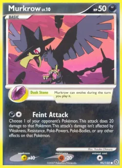 Murkrow 「SW 95/132」「EN」