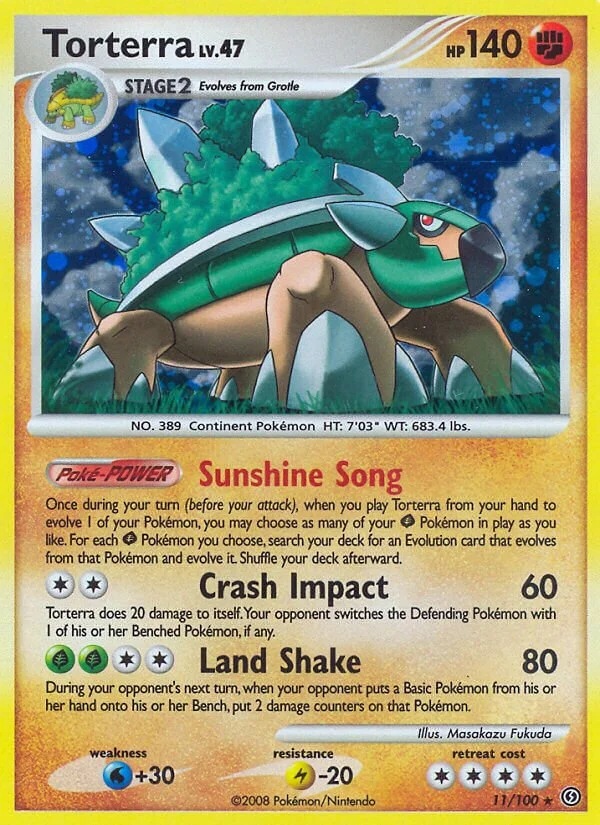 Torterra 「SF 11/100」「EN」