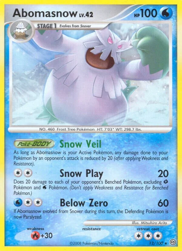 Abomasnow 「SF 12/100」「EN」
