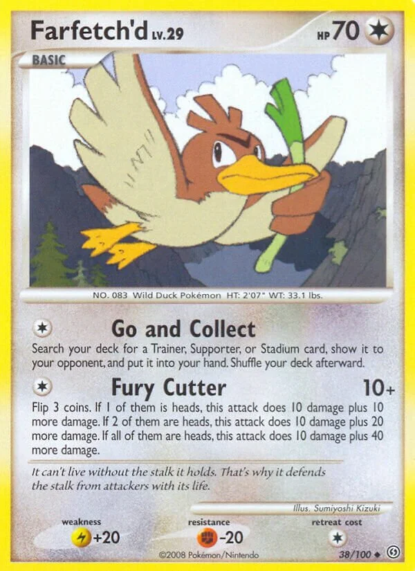 Farfetch'd 「SF 38/100」「EN」