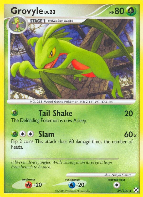 Grovyle 「SF 39/100」「EN」