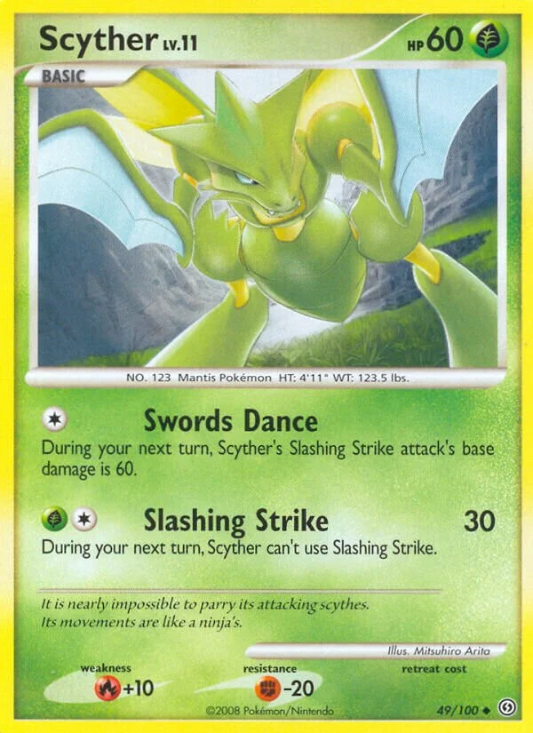 Scyther 「SF 49/100」「EN」