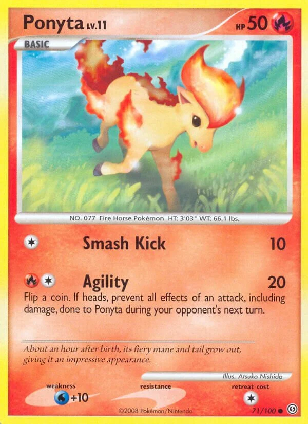 Ponyta 「SF 71/100」「EN」