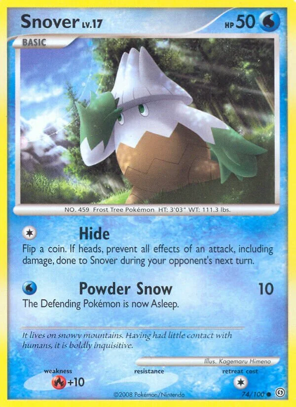 Snover 「SF 74/100」「EN」