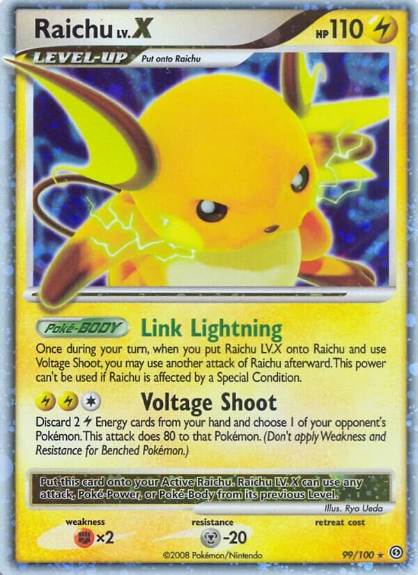Raichu LV.X 「SF 99/100」「EN」