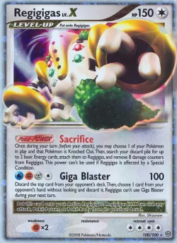 Regigigas LV.X 「SF 100/100」「EN」