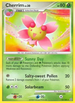 Cherrim #14/100 · Pokémon