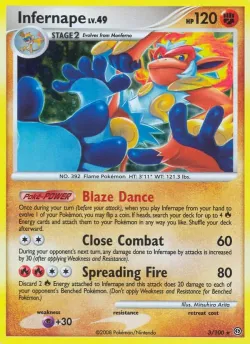 Infernape #3/100 · Pokémon