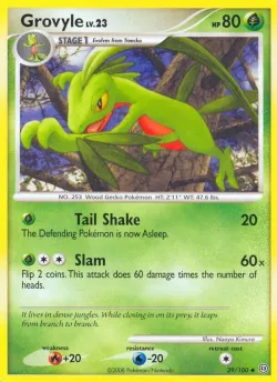 Grovyle #39/100 · Pokémon