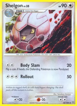 Shelgon #50/100 · Pokémon
