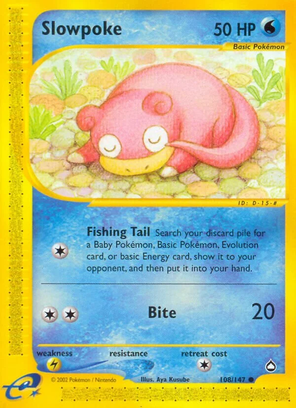 Slowpoke 「AQ 108/147」「EN」