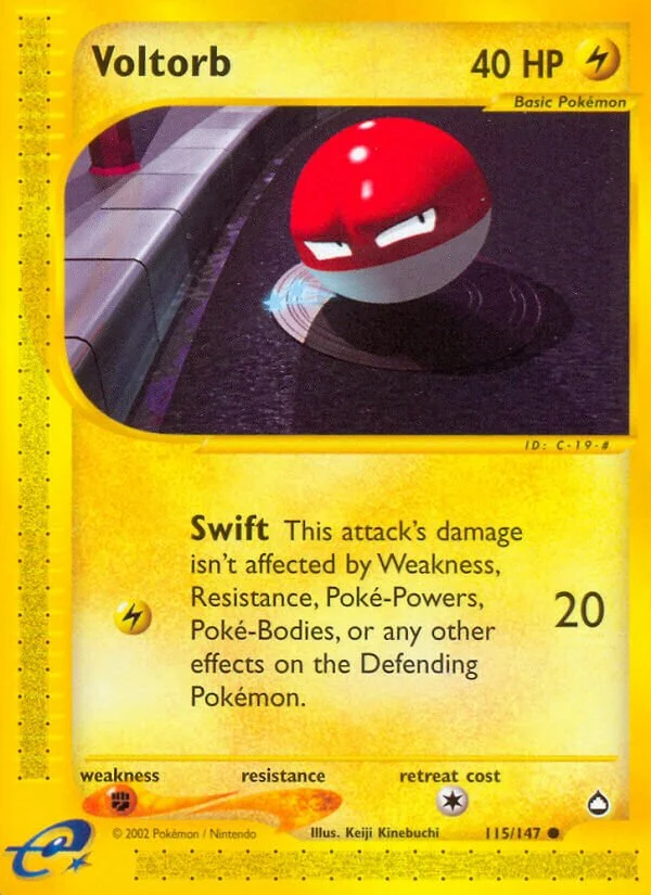 Voltorb 「AQ 115/147」「EN」