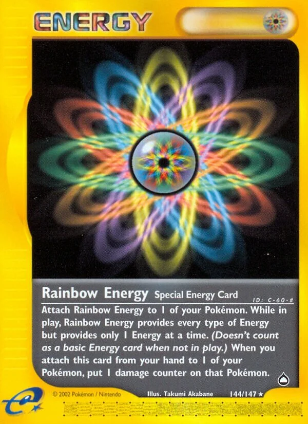Rainbow Energy 「AQ 144/147」「EN」