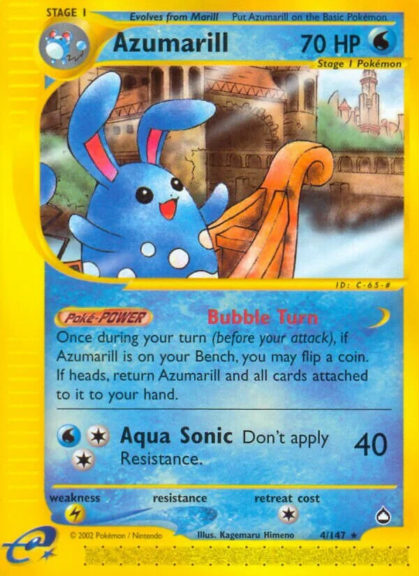 Azumarill 「AQ 4/147」「EN」