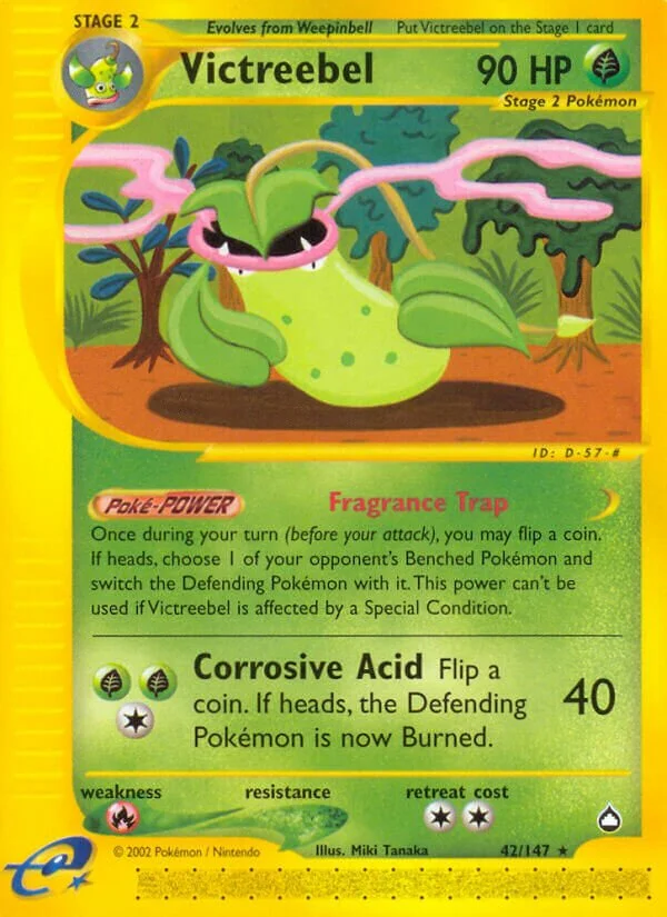 Victreebel 「AQ 42/147」「EN」