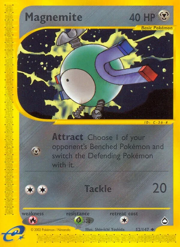 Magnemite 「AQ 52/147」「EN」