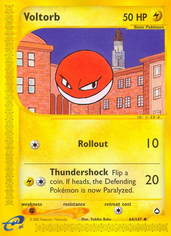 Voltorb 「AQ 64/147」「EN」