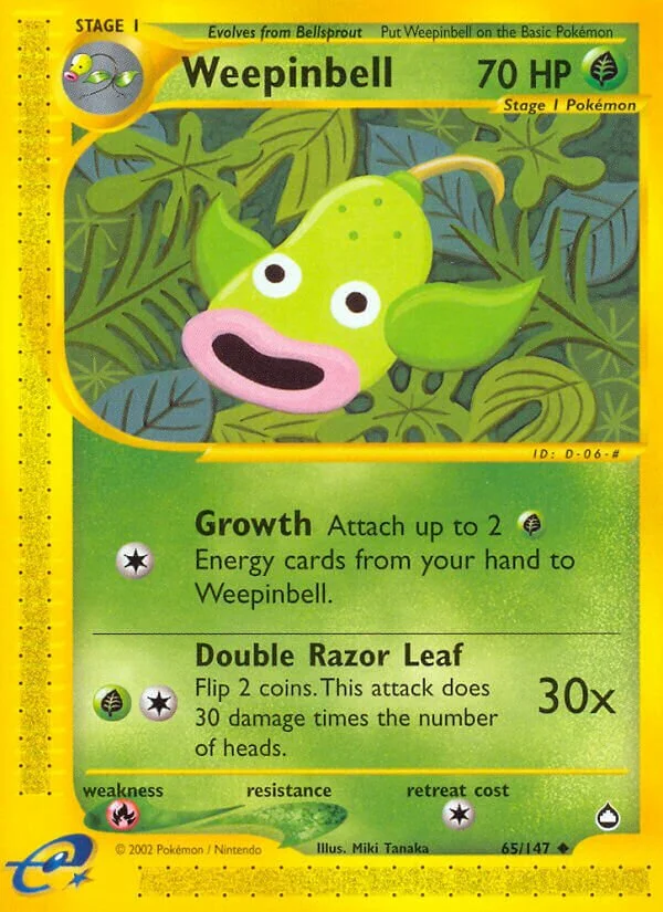 Weepinbell 「AQ 65/147」「EN」