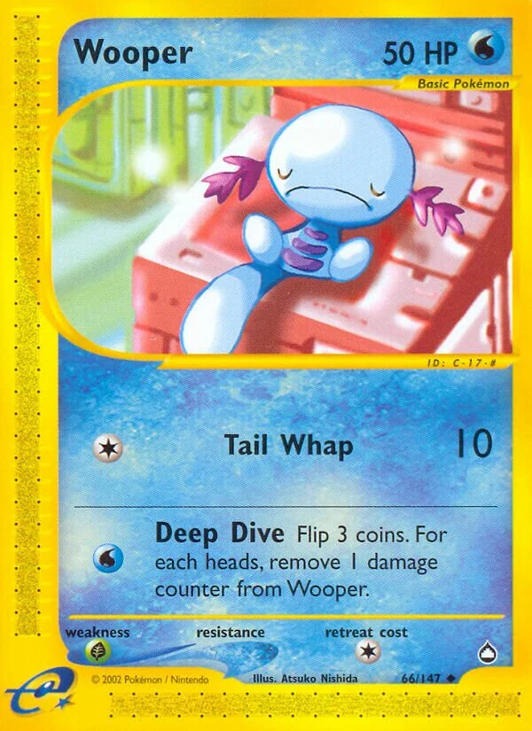 Wooper 「AQ 66/147」「EN」