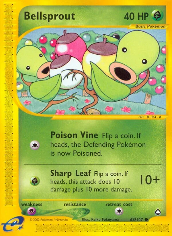 Bellsprout 「AQ 68/147」「EN」